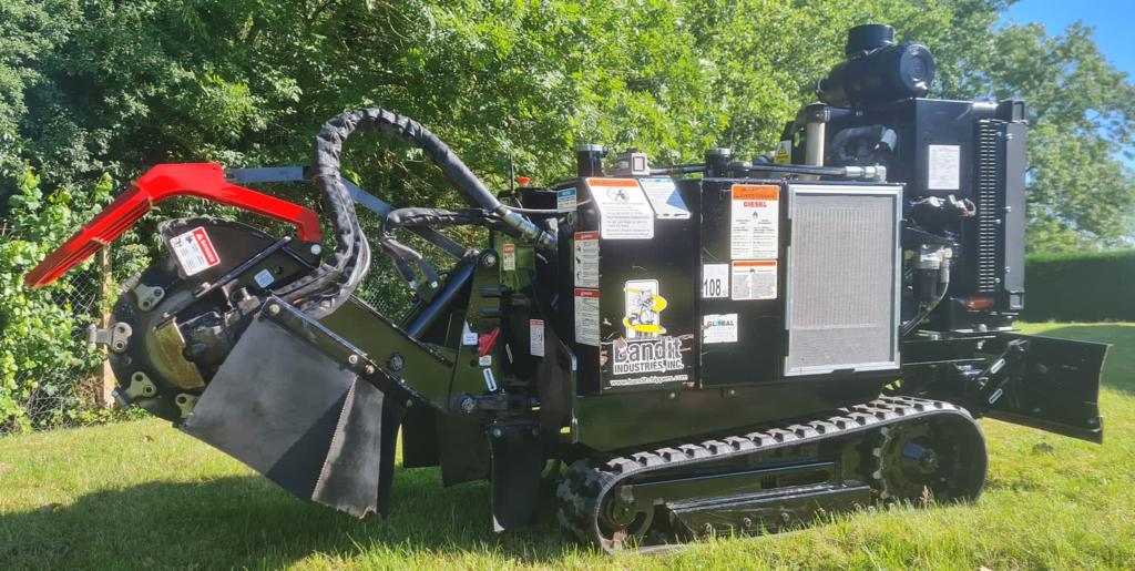 New Bandit 2550XP TRACKED RC Stump Grinder