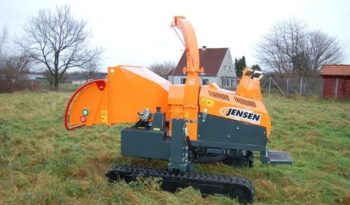 New Jensen A550 Spider Tracked Wood Chipper full