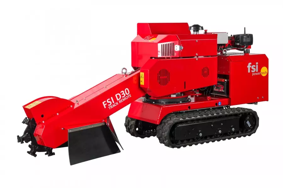 FSI D30 TRACK Remote Stump Grinder MO7888