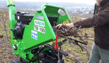 Peruzzo TB100-C Tracked Wood Chipper full