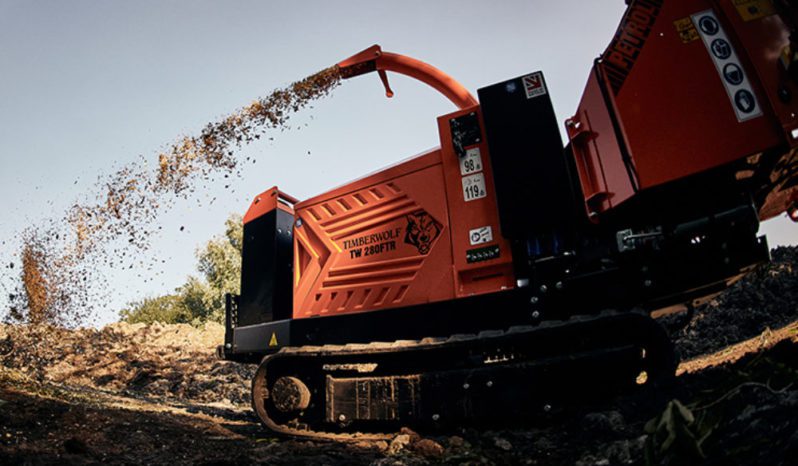 Timberwolf TW 280FTR Petrol Wood Chipper full