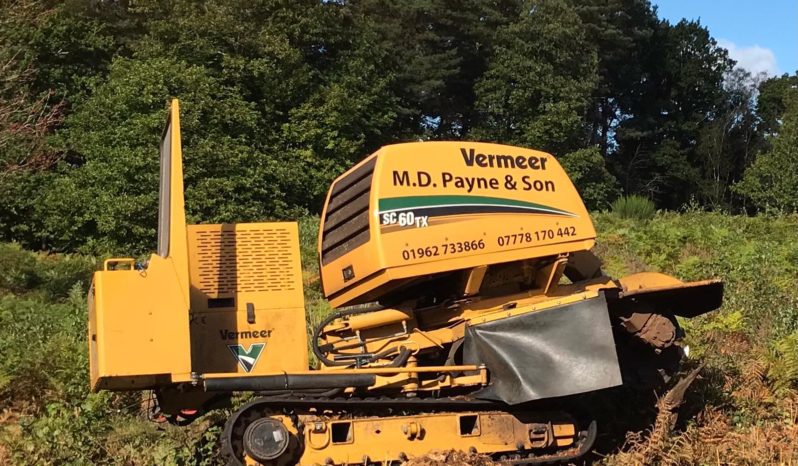 Used 2014 Vermeer SC 60TX Stump Grinder full