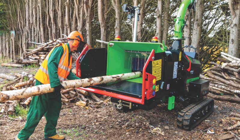 New Greenmech EVO 205D SAFE-TRAK Wood Chipper full