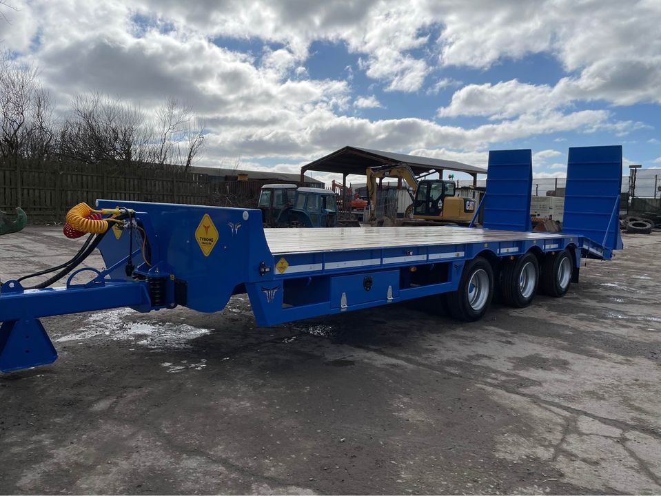 New Tyrone 27 Ton Tri Axle Low Loader Trailer General Arblease