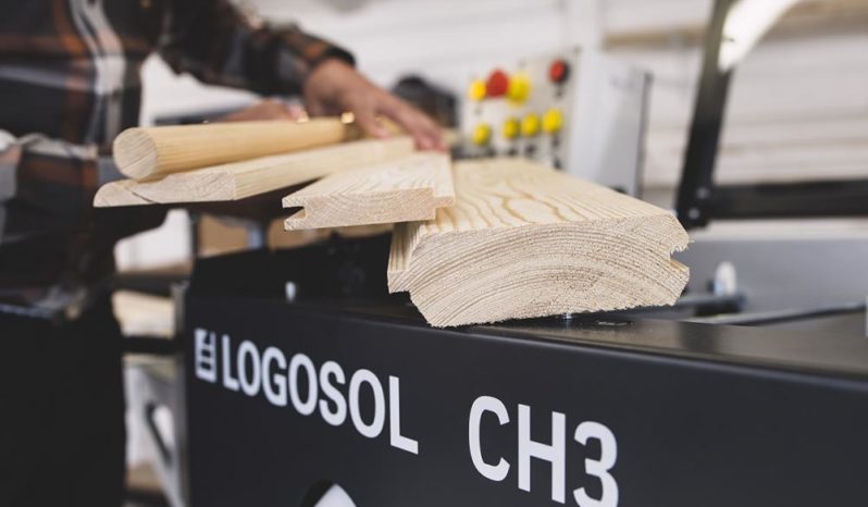 New Logosol CH3 Multi-Head Planer Wood Processor full