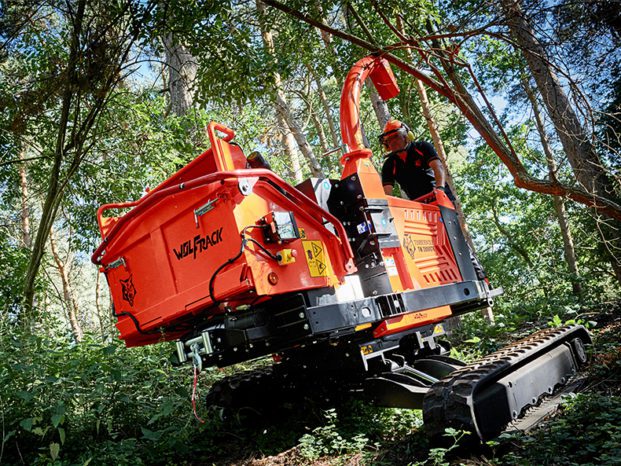 New Timberwolf TW 280VGTR Wood Chipper full