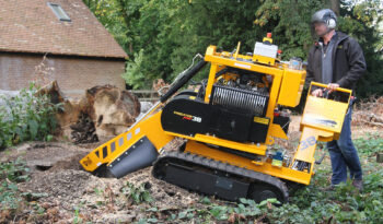 Predator 38X Tracked Manual Stump Grinder full