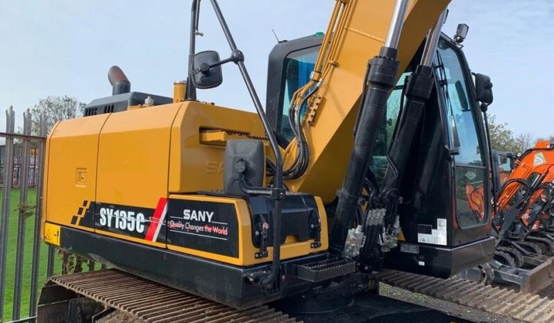 Used Sany SY135C Excavator (Large) 8T + 20513 full