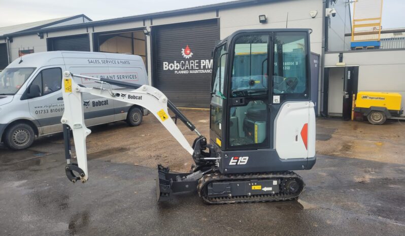 New Bobcat E19 Excavator (Mini) 1T – 3T 20244 full