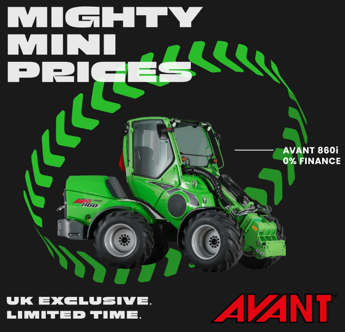 avant mini loader poster