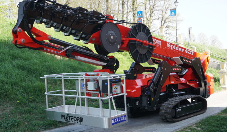 New Platform Basket Spider 43T Access Platform 27774 full