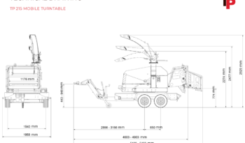 New TP 215 Wood Chipper 27124 full