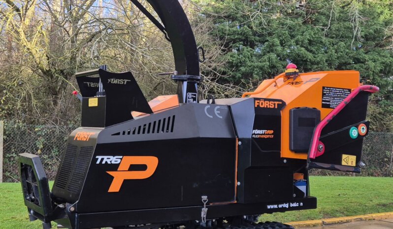 Used Först TR6P Wood Chipper 34877 full