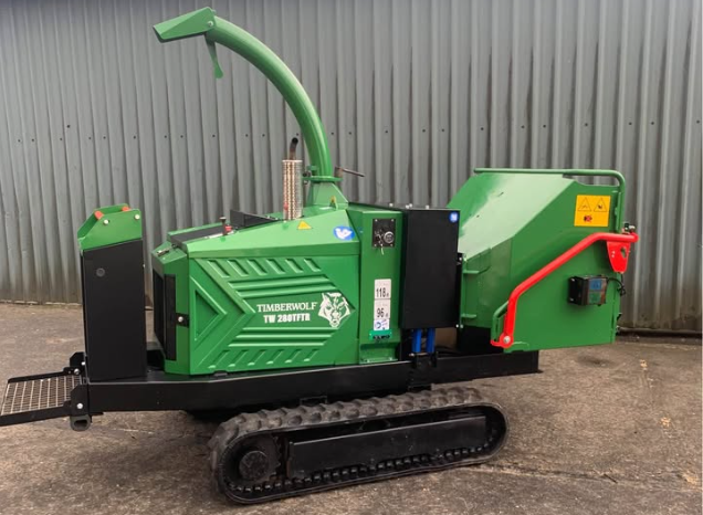Refurbished Timberwolf TW 280TFTR Wood Chipper 36891 full