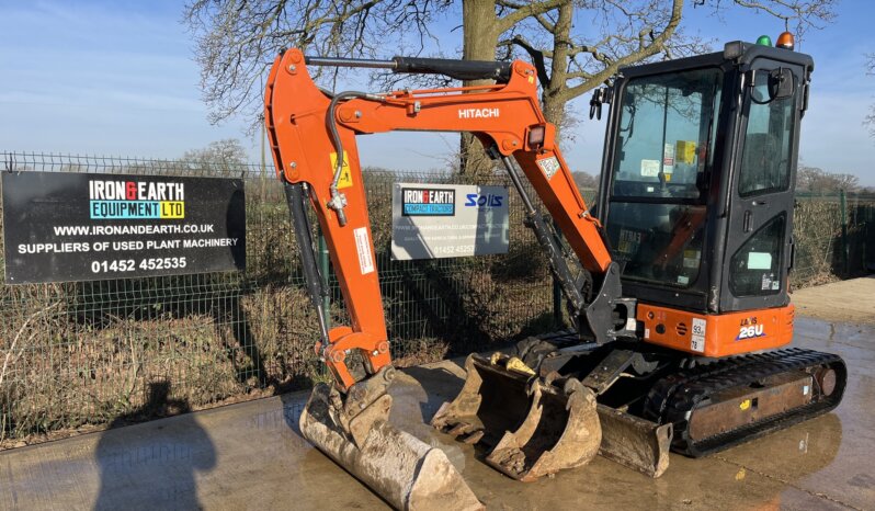Used Hitachi ZX26U-6 CLR Excavator (Mini) 1T – 3T 37760 full