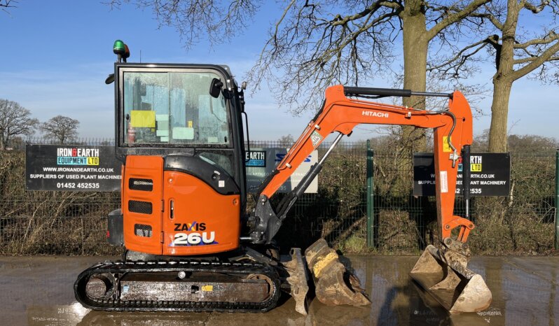 Used Hitachi ZX26U-6 CLR Excavator (Mini) 1T – 3T 37760 full