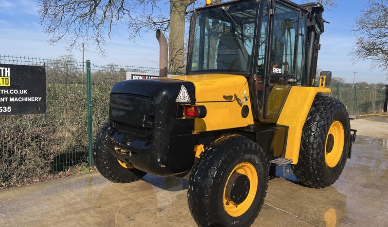 Used JCB 926 Rough Terrain Forklift Truck 37797 full