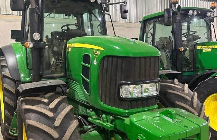Used John Deere 7530 Tractor 100 – 174HP 38633 full