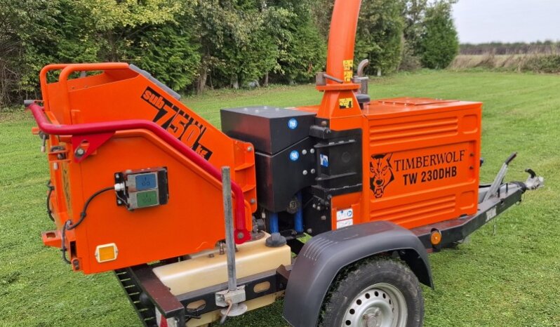 Used Timberwolf TW 230DHB Wood Chipper 39010 full