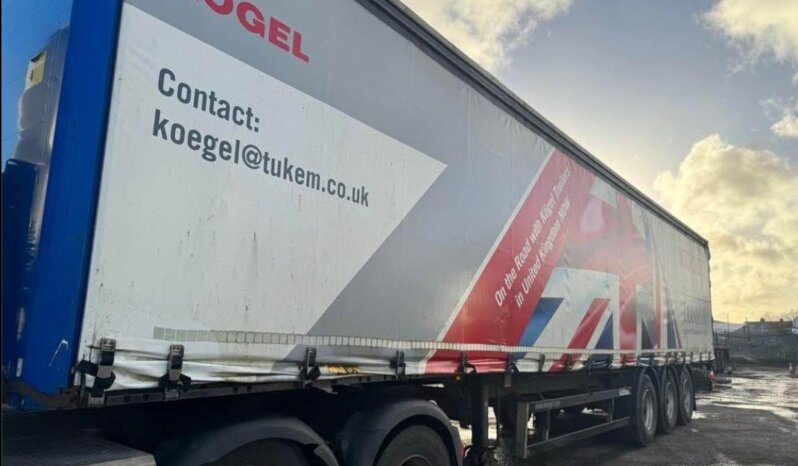 Used Kogel Euroliner curtainside Trailer (HGV) 39948 full