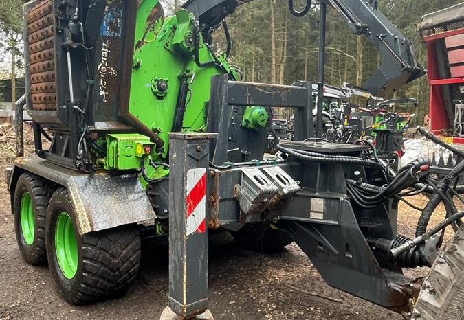 Used Heizohack HM10-500KT Wood Chipper 40084 full