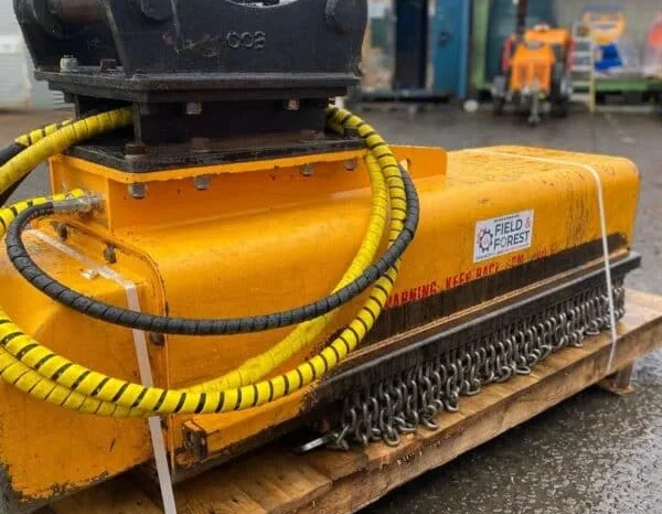 Used Indeco IMH14 Fixed-Tooth Mulcher Attachment 40667 full