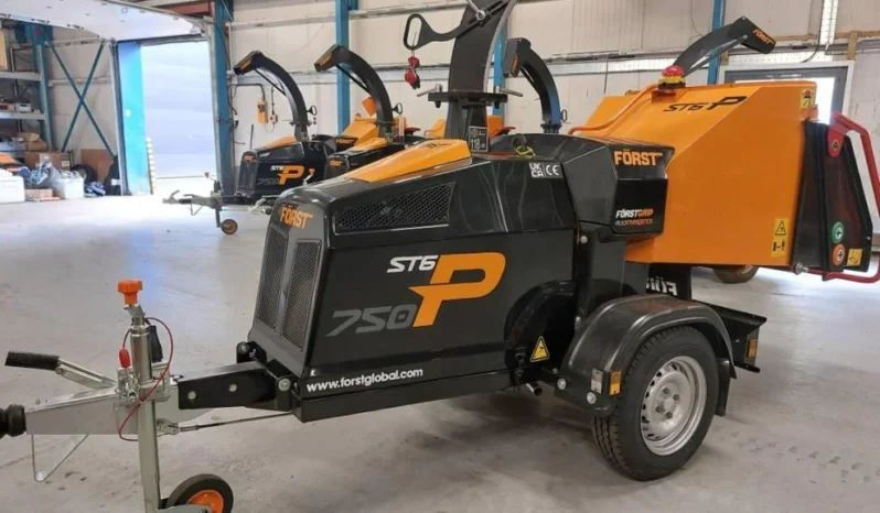 Used Först ST6P37 Wood Chipper 40012 full