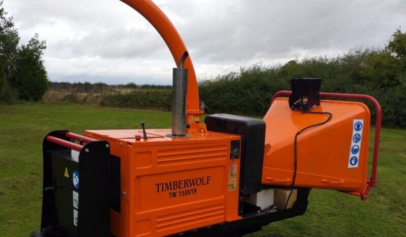 Used Timberwolf TW 150VTR 35D Wood Chipper 40839 full