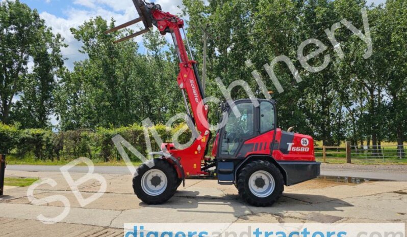 Used Schäffer 6680T Wheel Loader 41112 full