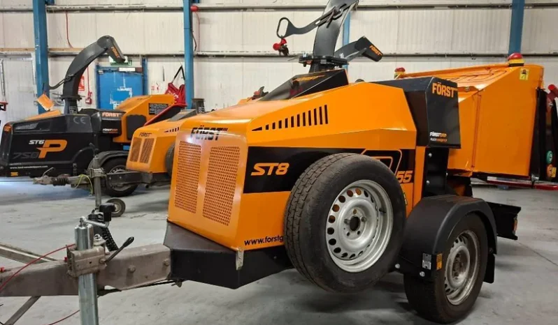 Used Först ST8D55 Wood Chipper 41446 full