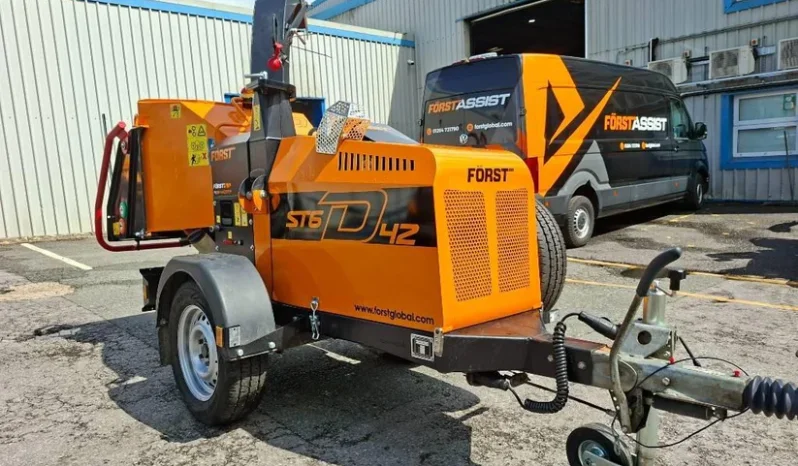 Used Först ST6D42 Wood Chipper 41453 full