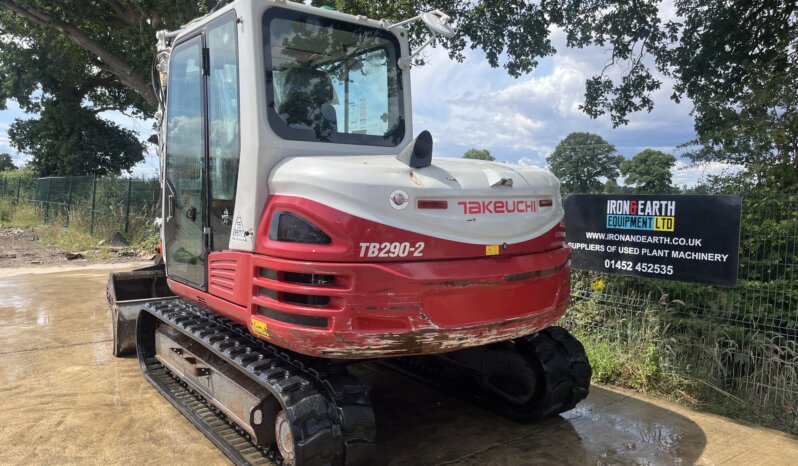 Used Takeuchi TB290-2 Excavator (Large) 8T + 41915 full