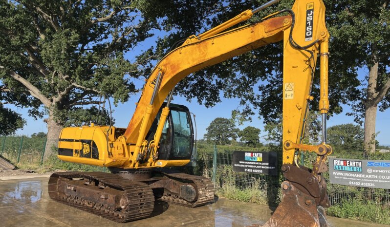 Used JCB JS160 LC Excavator (Large) 8T + 42047 full