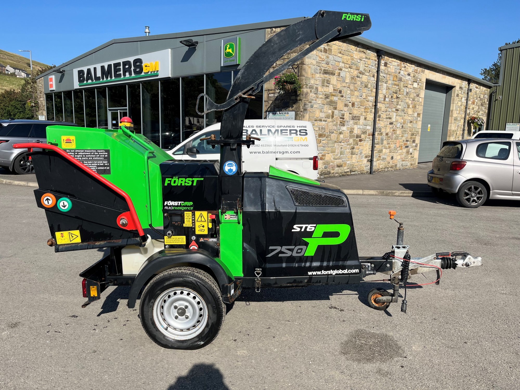 Used Först ST6P37 Wood Chipper 43771