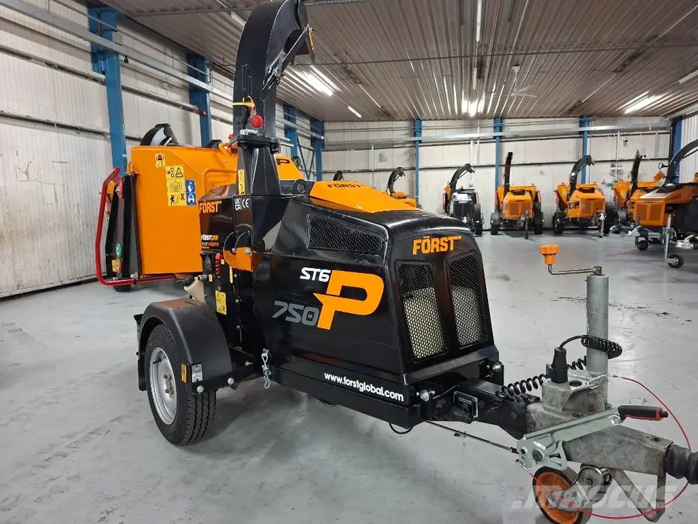 Used Först ST6P37 Wood Chipper 43948