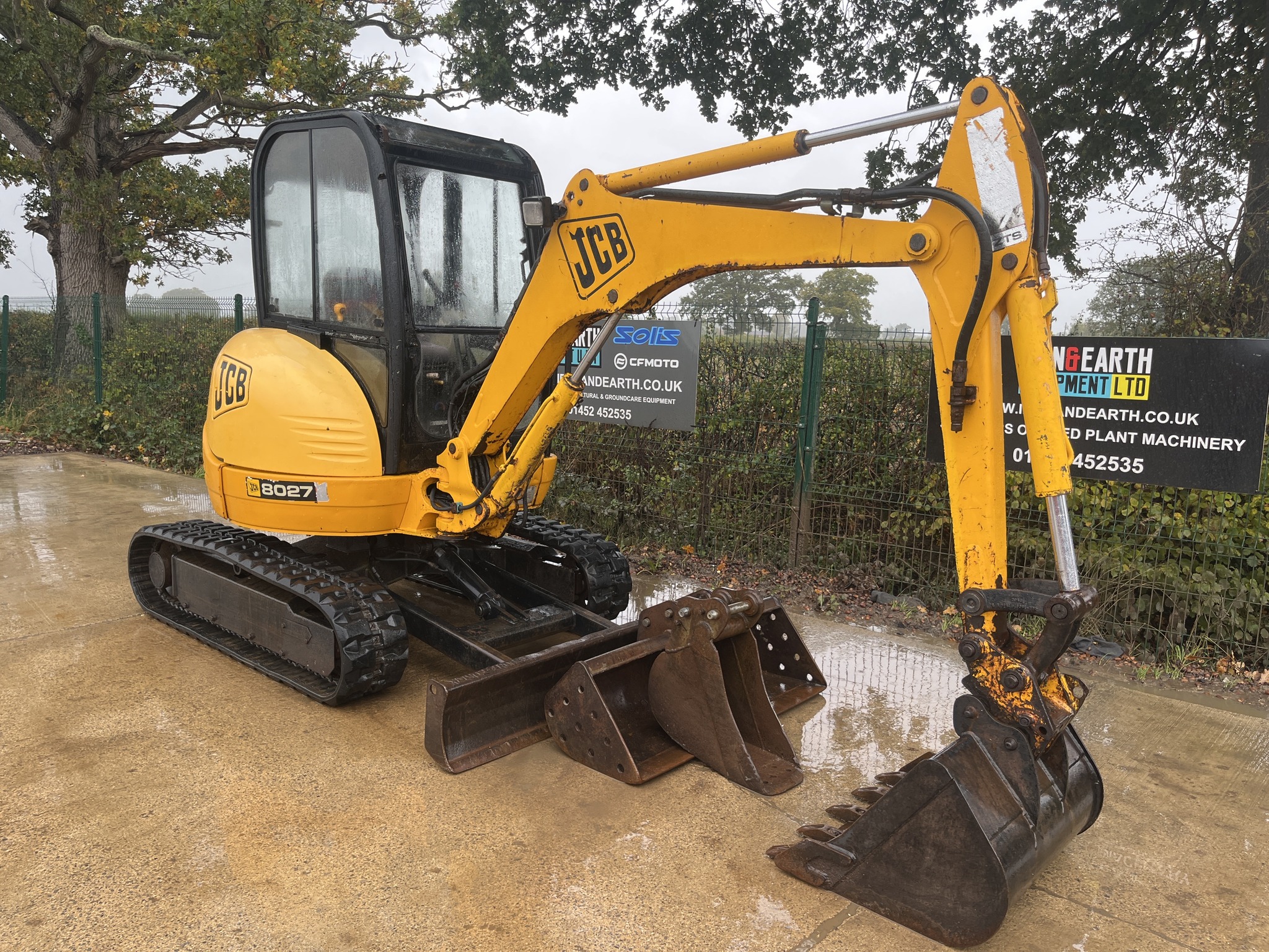 Used JCB 8027 Excavator (Mini) 1T – 3T 46159