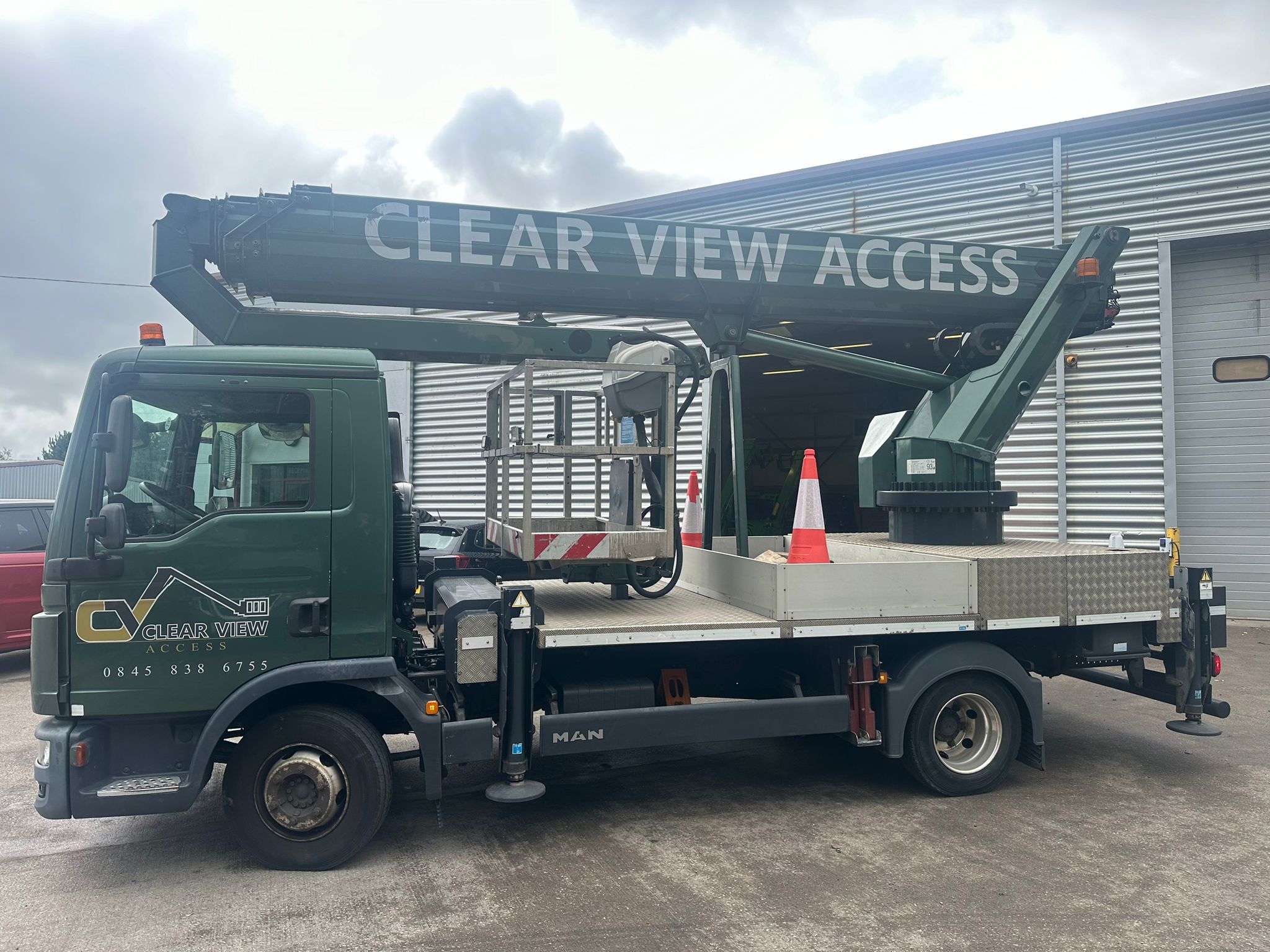 Used MAN TGL 8.150 with Ruthmann Access Platform Truck 46476