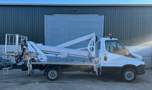 Used Iveco Daily with Multitel Access Platform Truck 46469