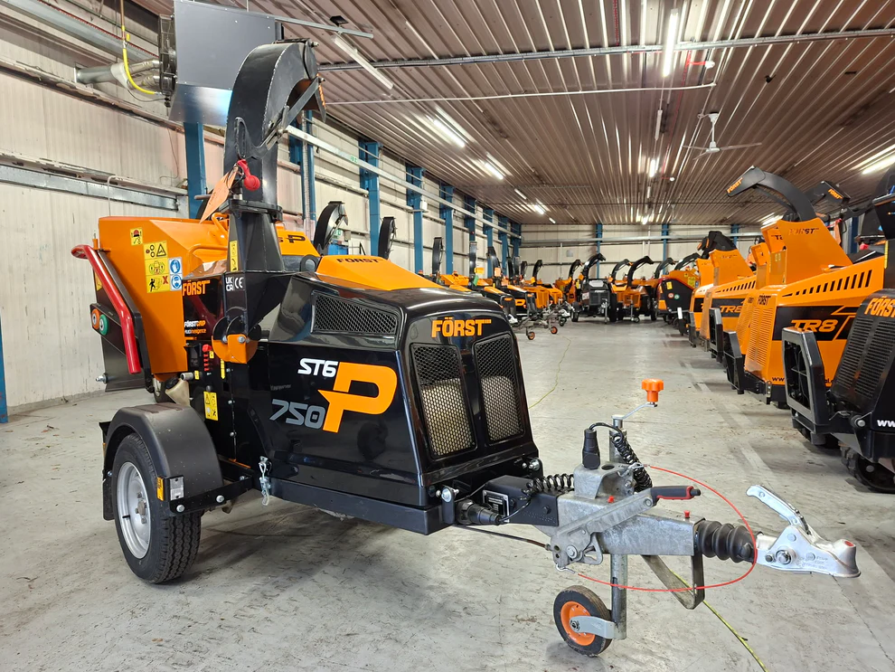 Used Först ST6P37 Wheeled Wood Chipper 47787