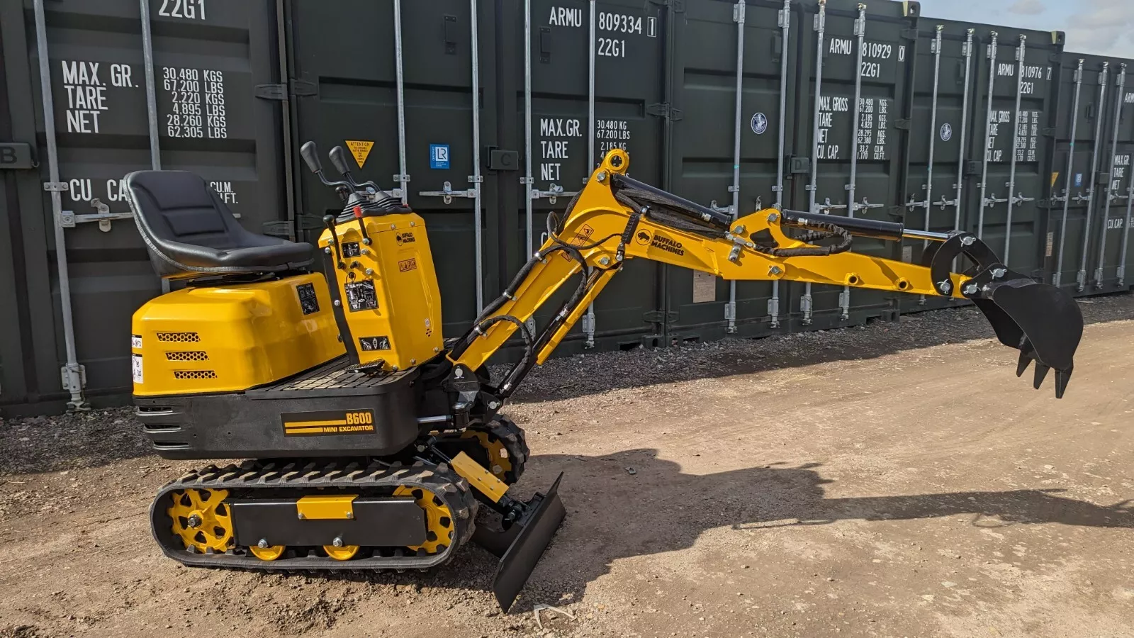 New Buffalo Machines B600 Excavator (Mini) 1T – 3T 47697