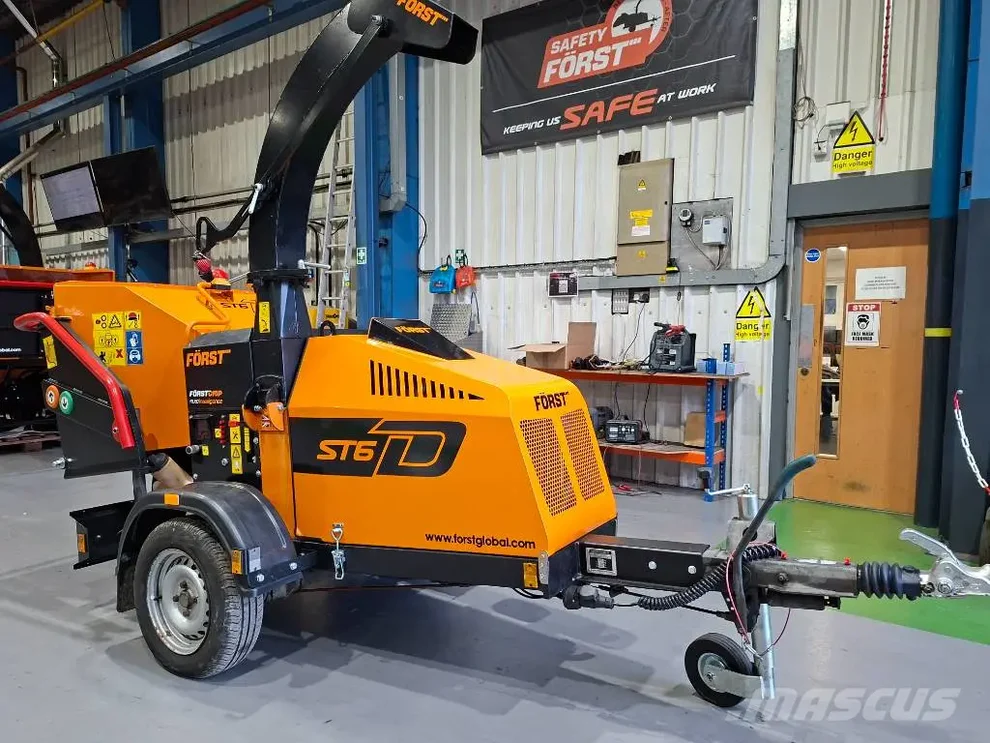 Used Först ST6D45 Wood Chipper 46752