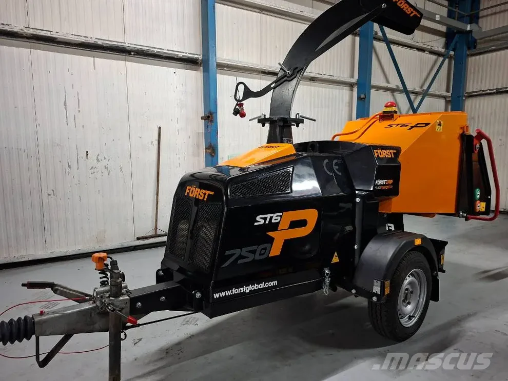 Used Först ST6P37 Wood Chipper 46759