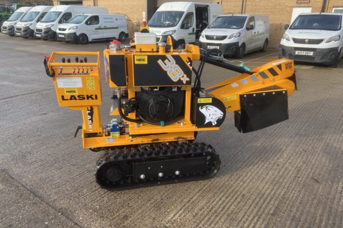Ex Hire Laski 38X Tracked Stump Grinder