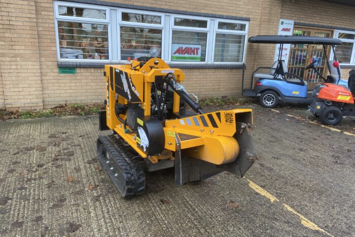 Used Laski 38RX Tracked Remote Control Stump Grinder