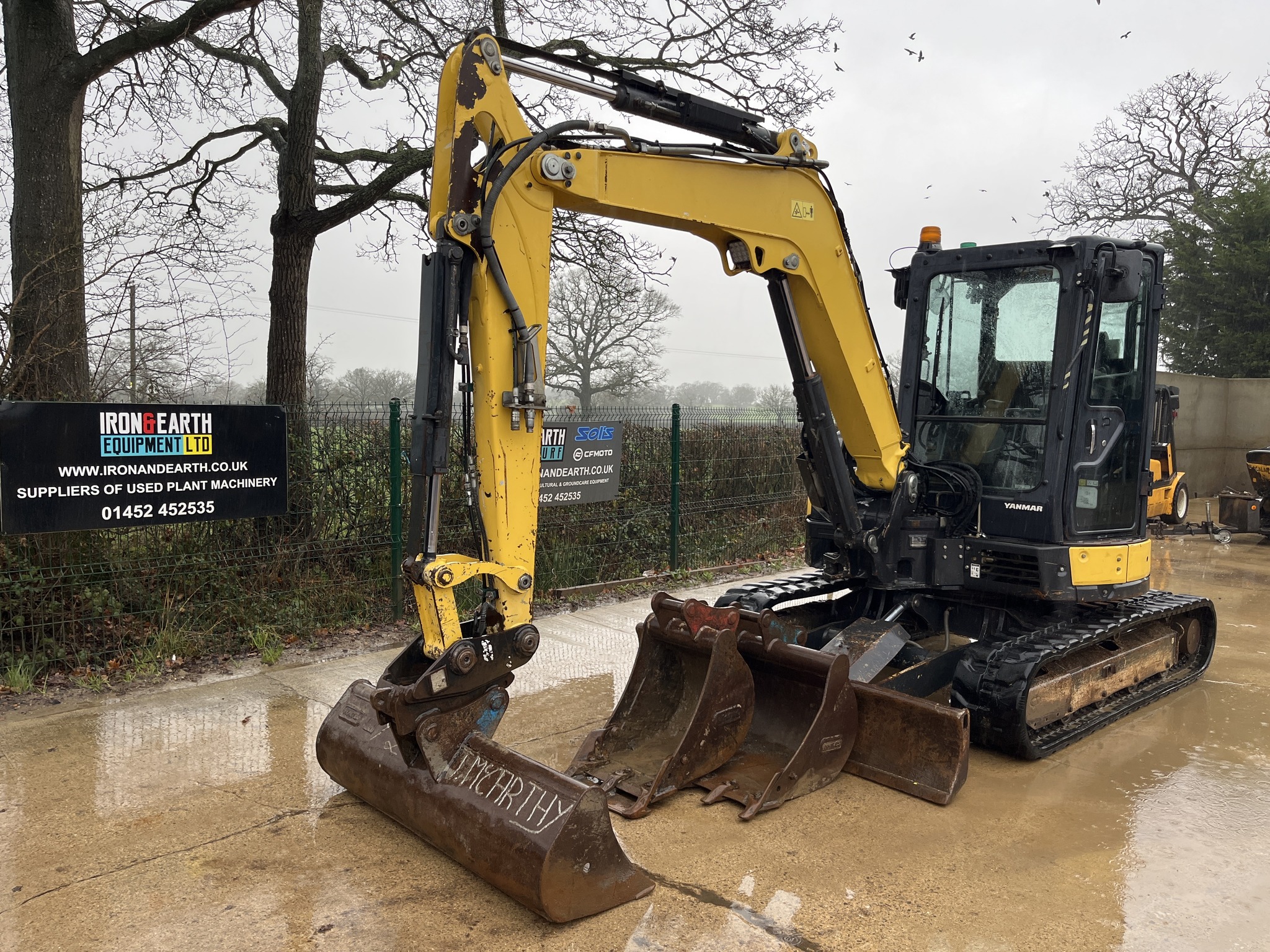 Used Yanmar VIO50-6A Excavator (Midi) 3T- 8T 48981