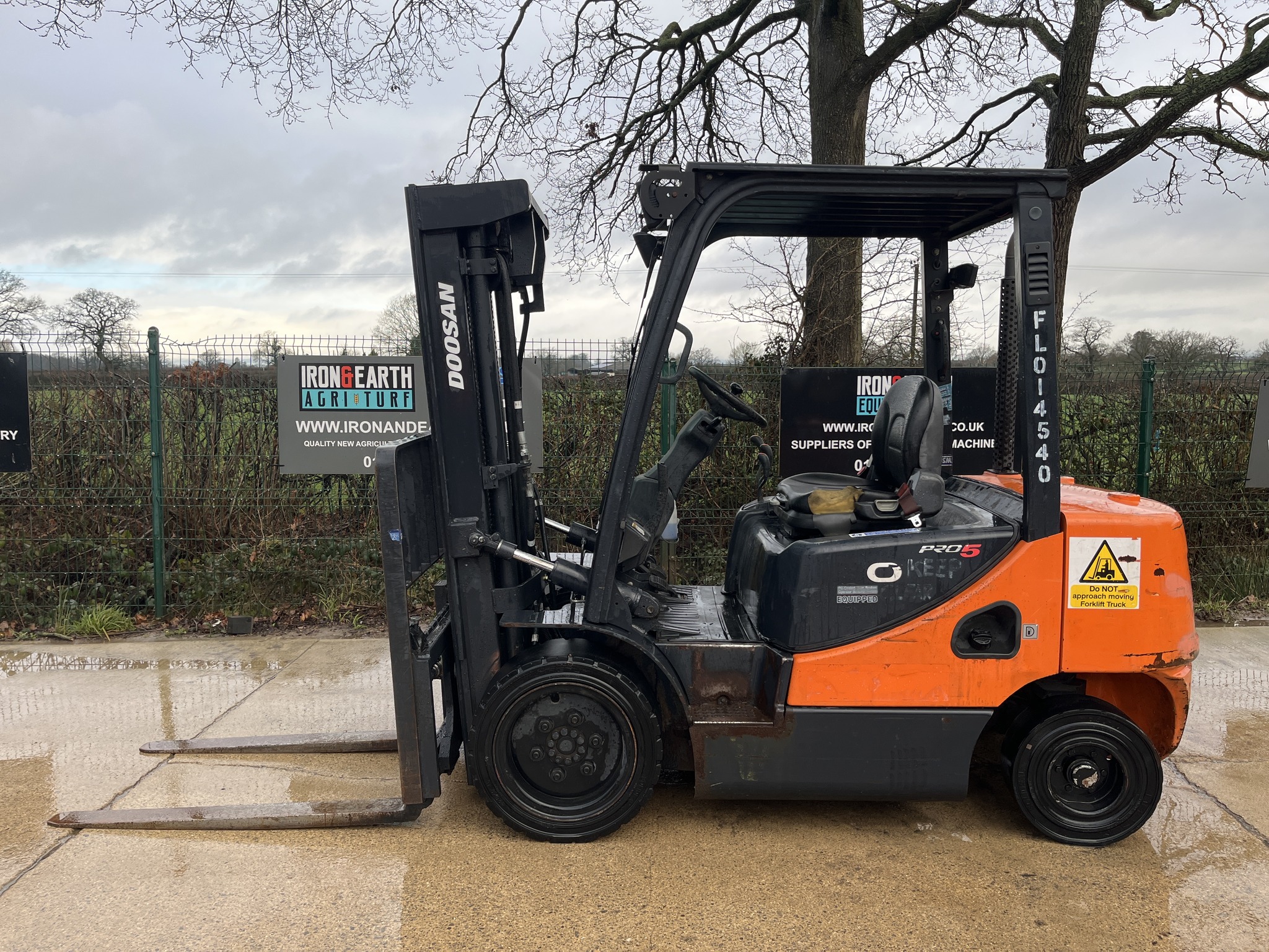 Used Doosan D30S-5 Forklift Truck 50081