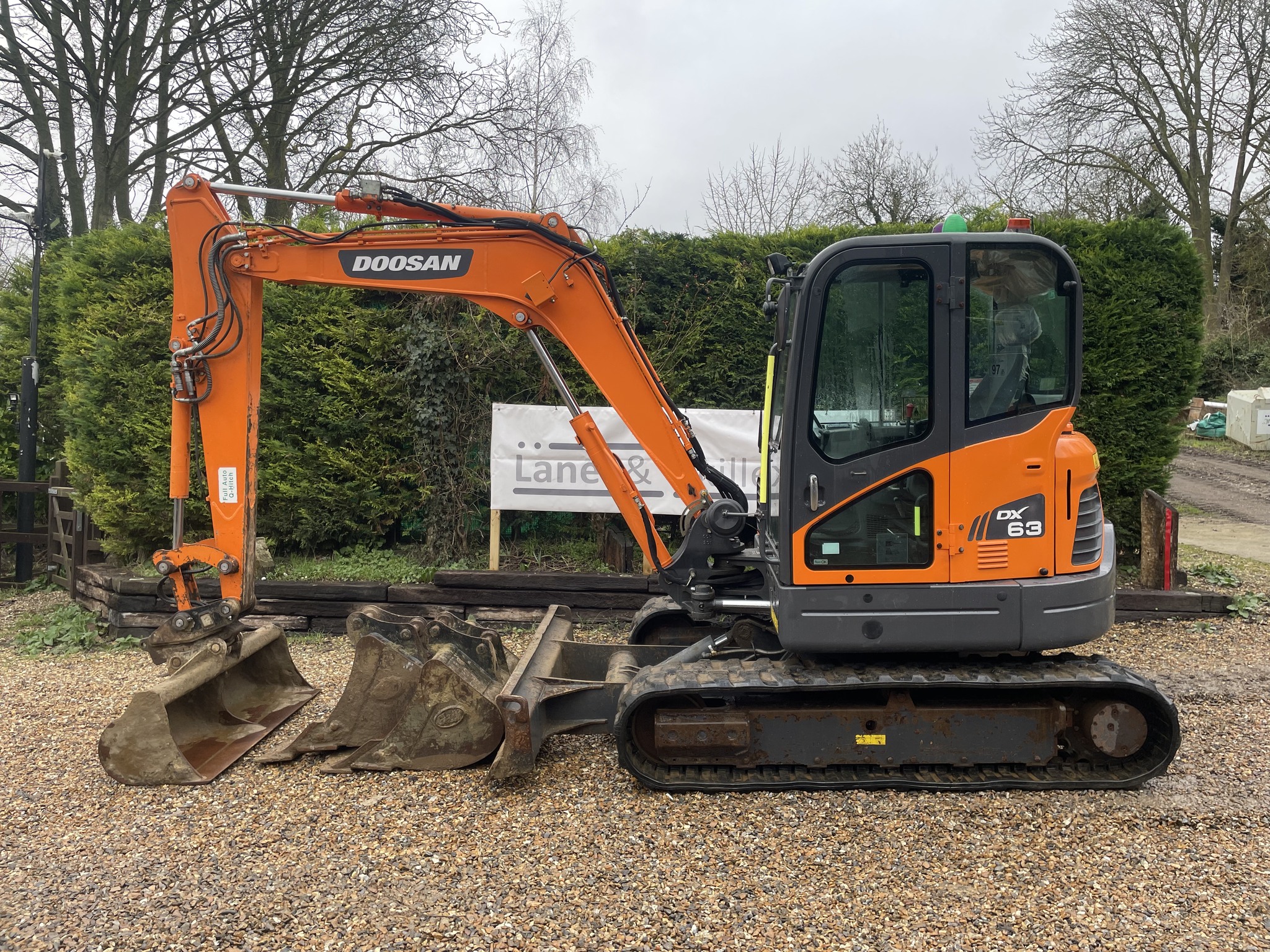 Used Doosan DX63-3 Excavator (Midi) 3T- 8T 51481