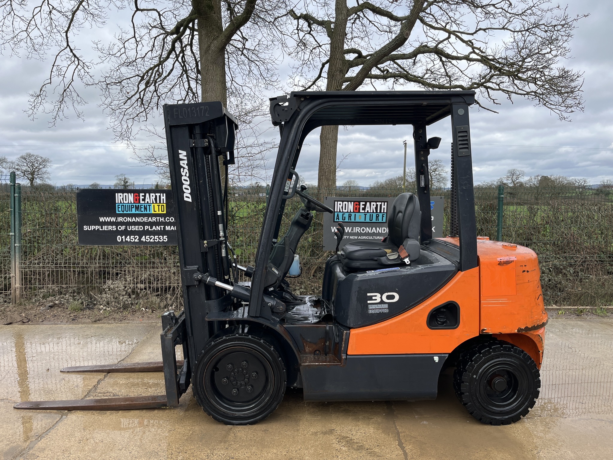 Used Doosan D30S-5 Forklift Truck 52636